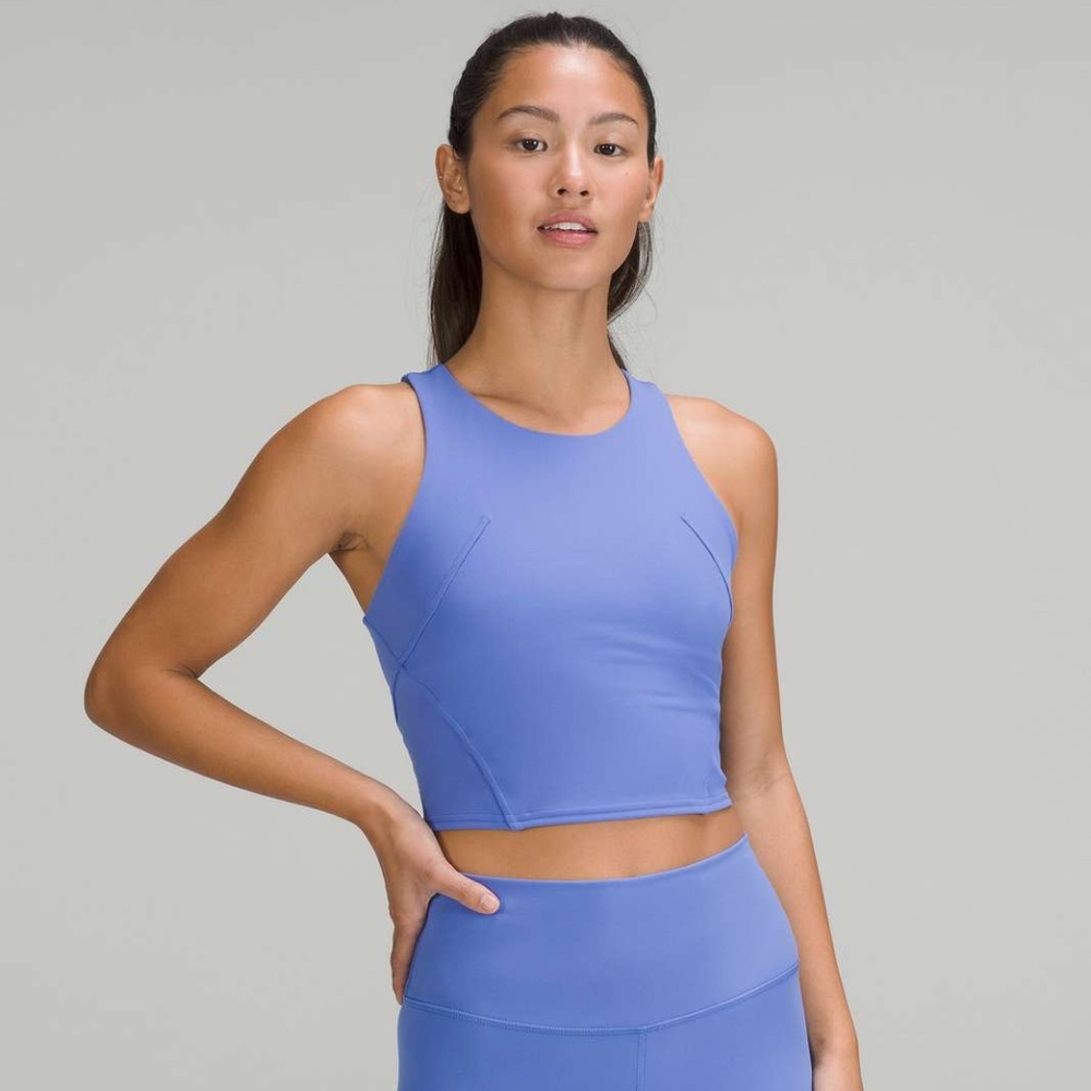LULULEMON INVIGORATE TRAINING TANK TOP IN WILD INDIGO SIZE 2!